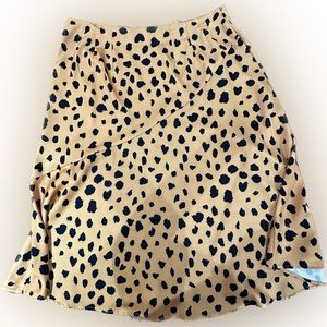 Pre-loved ELOQUIIxRefinery29 Animal Print Skirt, Size 14